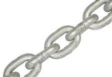 8mm Galvanised Chain Heavy Duty Short Link Chain MBL 3000kgs