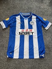 Mens Wigan Athletic Football Shirt, Size Medium, Home 2013-14, J. Gomez, (xxx)