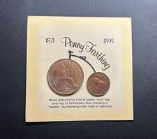 Penny Farthing, Coins on Card