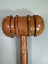 Large Vintage Turned Wooden