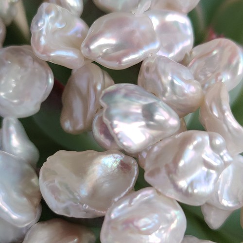 Keshi freshwater pearls large - ,