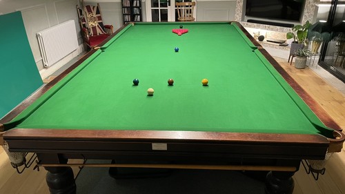 Full size snooker table used - full,