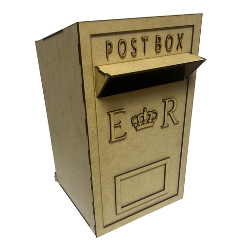 Wedding post box - wedding, mdf