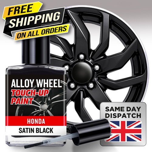 Honda satin black alloy wheel - honda,