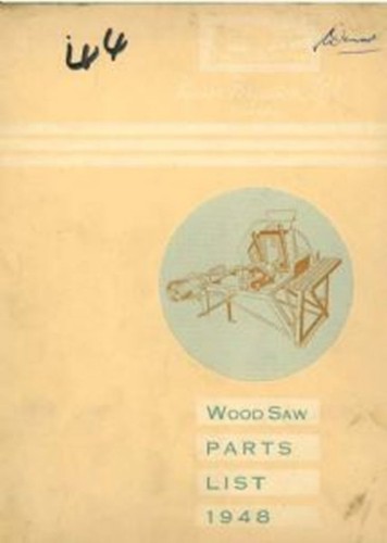 Ferguson wood saw parts manual - wood,