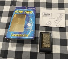 Star Trek Calculator Clock Digital Recorder Communicator Original Series 1998