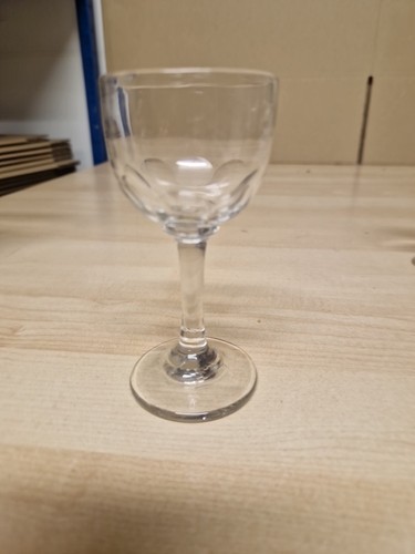 Antique dimple cut small wine - dimple,