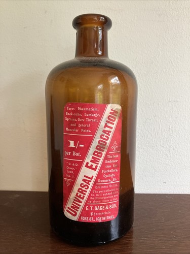 Antique amber apothecary - antique,