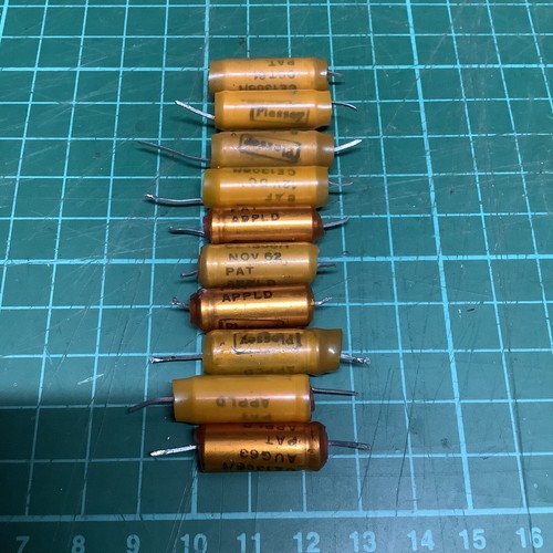 Vintage plessey capacitor 8uf - capacitor,
