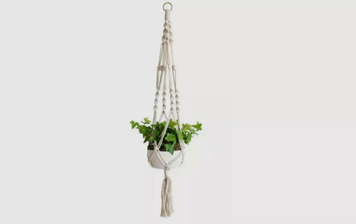 Macrame rope plant - macrame,