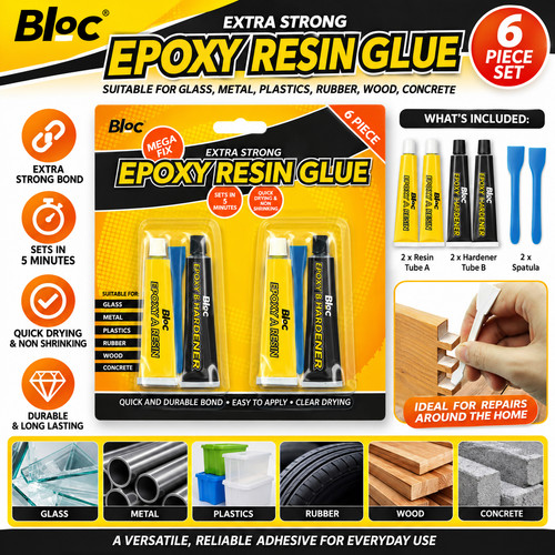 10g epoxy klear glue part - 2,