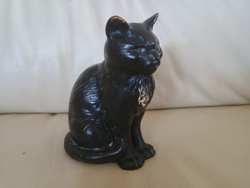 Vintage sylvac 1086 black cat - vintage,