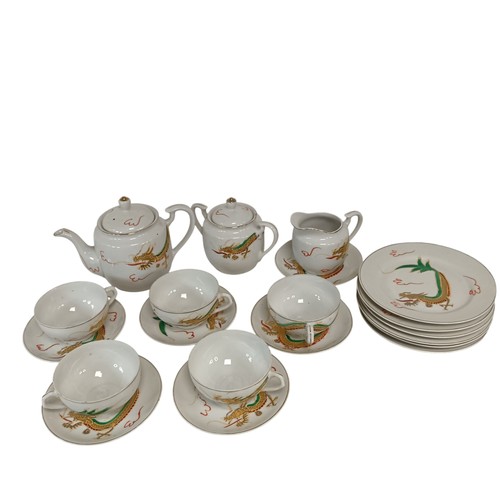 Vintage lucky teapot - lucky, dragon