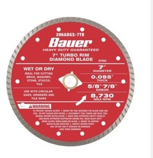 Bauer Heavy Duty 7" Turbo Rim