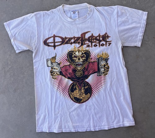 Vintage ozzfest shirt - shirt, small