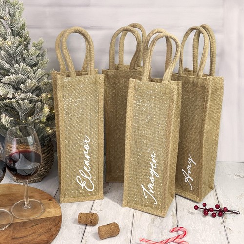 Personalised bottle bag with - bottle,