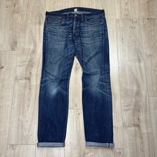 RRL Double Ralph Lauren Selvedge Denim Jeans, Made in USA, Mens W34 L32 