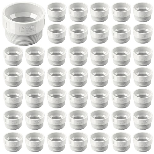 Pvc dwv male adapter mpt - male,