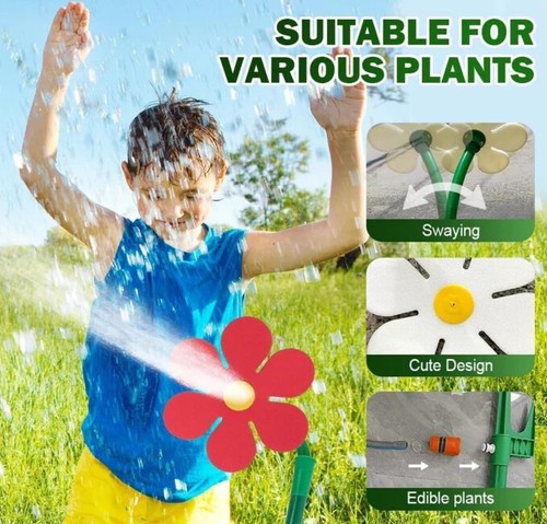 Crazy daisy garden sprinkler - crazy,
