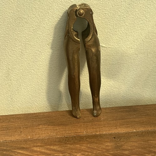 Antique solid brass nutcracker - antique,