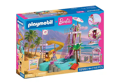 Playmobil barbie waterpark - playmobil, x