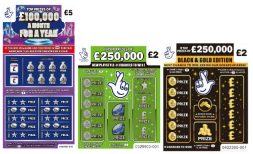 Fake winning lottery - 3x,