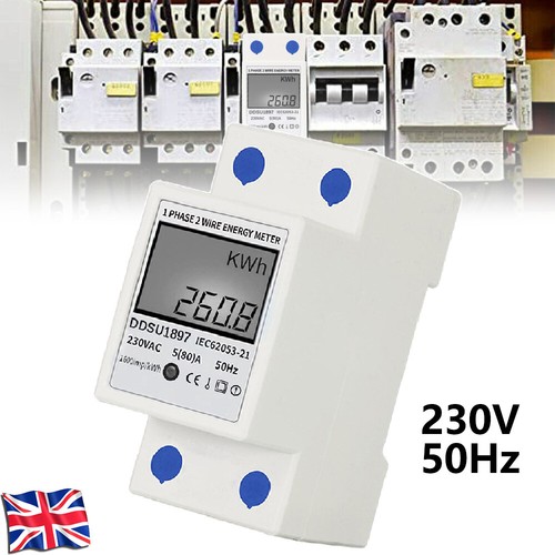 Digital electric energy meter - energy,