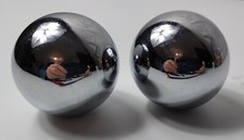 Pair Chinese Baoding Balls,Musical Chime Stress Relievers,Health Meditation 40mm