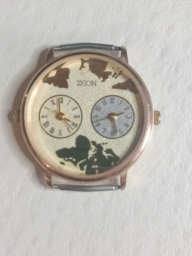 Vintage unisex zeon dual time - zeon,
