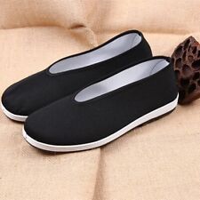 Men Kung Fu Tai Chi Cloth Shoes Soft Shaolin Martial Sneakers Casual Old Beijing