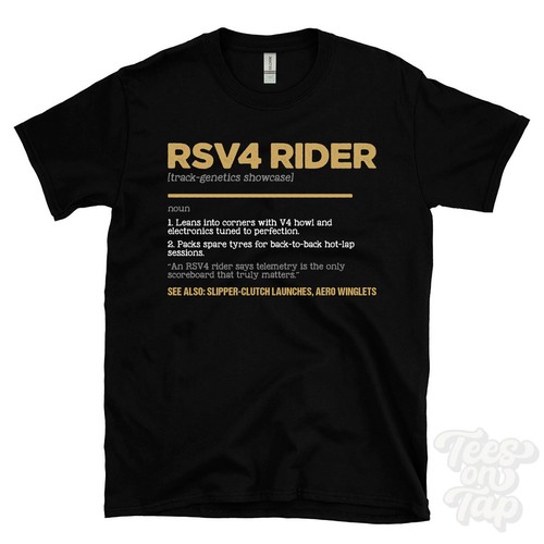 Rsv4 rider shirt funny - rider,