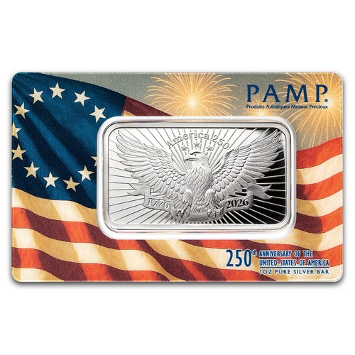Pamp 1oz silver - pamp, bar