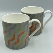 2 x Ginka Mugs designed by Neisha Crosland • Keith Brymer Jones Coffee/Tea Cups