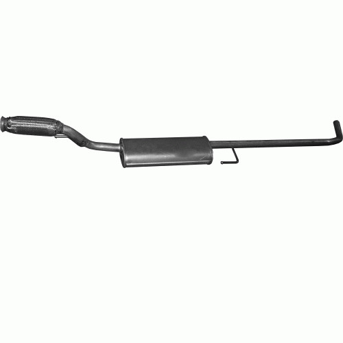Exhaust central silencer for - silencer,