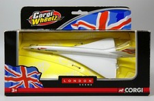 Corgi Wheelz Concorde British Airways Model - London Scene - New 