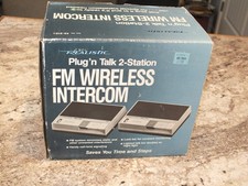 2x Vtg REALISTIC Plug N Talk