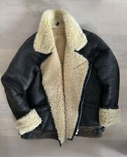 Vintage Shearling Leather