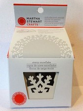 Martha Stewart STARRY SNOWFLAKE punch Cicle Edge punch Christmas