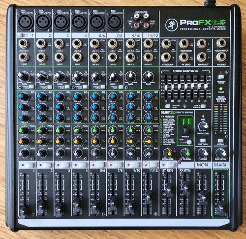 Mackie profx12v2 channel - profx12v2, 12-channel