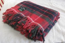 Vintage pure wool tartan
