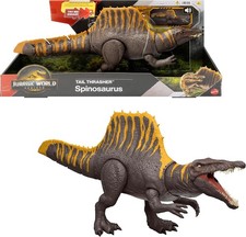 Jurassic World Rebirth Tail Thrasher Dinosaur Action Figure Toy Gift Spinosaurus