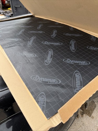 Dynamat sound deadening bonnet - sound,
