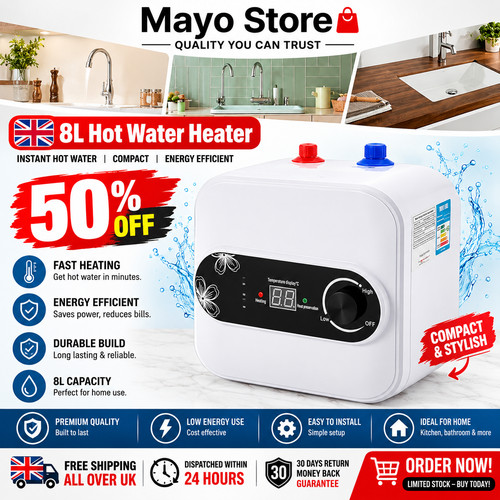 1500w 10l electric - instant, hot