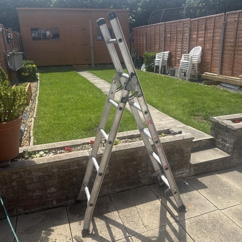 Aluminium combination ladder - combination,