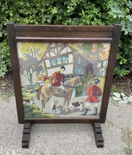 Vintage tapestry detail fire - tapestry,