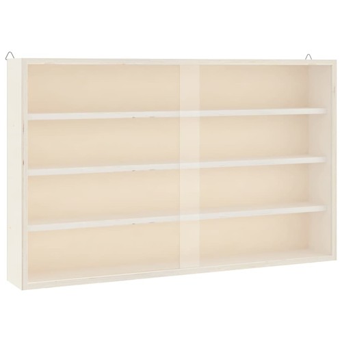 Wall display cabinet with - display,
