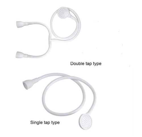 Double single tap - double,, shower