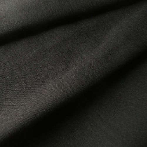 Black ponti roma jersey fabric - black,