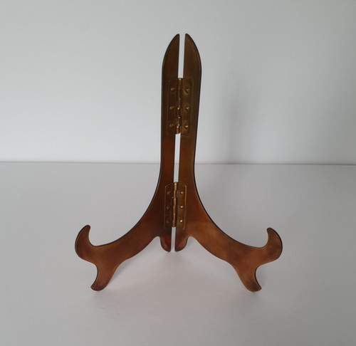 Solid brass folding plate - solid,