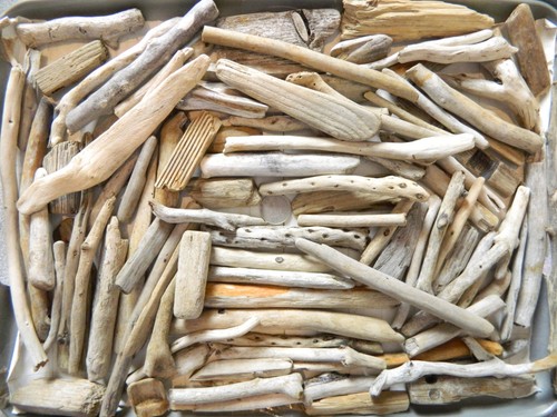 100 driftwood pieces for arts - 100,